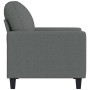 Sillón de tela gris oscuro 60 cm en Sofás | Comprar online en Foru.es