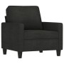 Sillón de tela negro 60 cm en Sofás | Comprar online en Foru.es