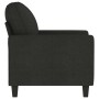 Sillón de tela negro 60 cm en Sofás | Comprar online en Foru.es