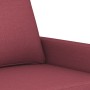 Sillón de tela rojo tinto 60 cm en Sofás | Comprar online en Foru.es