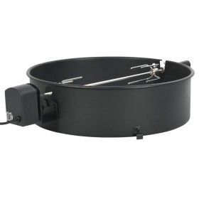 Kit de anillo asador de barbacoa negro 57 cm de vidaXL, Planchas y parrillas eléctricas - Ref: Foro24-44290, Precio: 103,61 €...