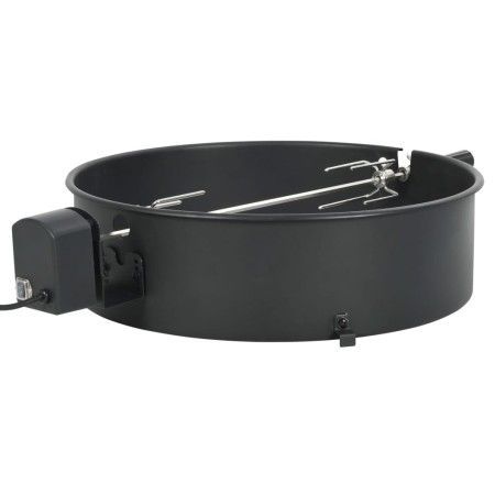Kit de anillo asador de barbacoa negro 57 cm de vidaXL, Planchas y parrillas eléctricas - Ref: Foro24-44290, Precio: 103,61 €...