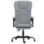 Silla de oficina reclinable de tela gris claro de vidaXL, Sillas de oficina - Ref: Foro24-349617, Precio: 119,14 €, Descuento: %
