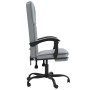 Silla de oficina reclinable de tela gris claro de vidaXL, Sillas de oficina - Ref: Foro24-349617, Precio: 119,14 €, Descuento: %