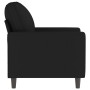 Sillón de terciopelo negro 60 cm en Sofás | Comprar online en Foru.es