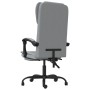 Silla de oficina reclinable de tela gris claro de vidaXL, Sillas de oficina - Ref: Foro24-349617, Precio: 119,14 €, Descuento: %