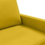 Sillón de terciopelo amarillo 60 cm en Sofás | Comprar online en Foru.es