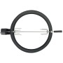 Kit de anillo asador de barbacoa negro 57 cm de vidaXL, Planchas y parrillas eléctricas - Ref: Foro24-44290, Precio: 103,61 €...