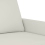 Sillón de terciopelo color crema 60 cm en Sofás | Comprar online en Foru.es