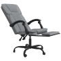 Silla de oficina reclinable de tela gris claro de vidaXL, Sillas de oficina - Ref: Foro24-349617, Precio: 119,14 €, Descuento: %