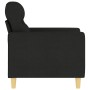 Sillón de tela negro 60 cm en Sofás | Comprar online en Foru.es