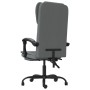 Silla de oficina reclinable de tela gris oscuro de vidaXL, Sillas de oficina - Ref: Foro24-349618, Precio: 119,14 €, Descuent...