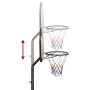 Canasta de baloncesto polietileno negro 237-307 cm de vidaXL, Canastas de baloncesto - Ref: Foro24-93653, Precio: 150,95 €, D...