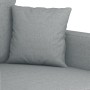 Sillón de tela gris claro 60 cm en Sofás | Comprar online en Foru.es