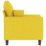 Sillón de tela amarillo claro 60 cm en Sofás | Comprar online en Foru.es