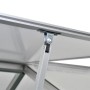 Invernadero de aluminio gris antracita 10,53 m² de vidaXL, Invernaderos - Ref: Foro24-43556, Precio: 986,31 €, Descuento: %