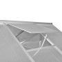 Invernadero de aluminio gris antracita 10,53 m² de vidaXL, Invernaderos - Ref: Foro24-43556, Precio: 986,31 €, Descuento: %