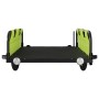 Remolque para bicicletas hierro y tela Oxford verde de vidaXL, Remolques para bicicletas - Ref: Foro24-94179, Precio: 95,80 €...