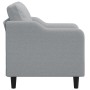 Sillón de tela gris claro 60 cm en Sofás | Comprar online en Foru.es