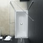 Mampara de ducha plegable ESG 120x68x130 cm de vidaXL, Puertas de ducha - Ref: Foro24-144676, Precio: 237,80 €, Descuento: %