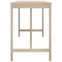 Mesa alta de bar de madera maciza de pino 180x80x110 cm de vidaXL, Mesas de cocina y de comedor - Ref: Foro24-822162, Precio:...