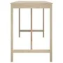 Mesa alta de bar de madera maciza de pino 180x80x110 cm de vidaXL, Mesas de cocina y de comedor - Ref: Foro24-822162, Precio:...