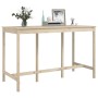 Mesa alta de bar de madera maciza de pino 180x80x110 cm de vidaXL, Mesas de cocina y de comedor - Ref: Foro24-822162, Precio:...