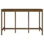 Mesa alta de bar madera maciza pino marrón miel 180x80x110 cm de vidaXL, Mesas de cocina y de comedor - Ref: Foro24-822165, P...