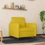 Sillón de terciopelo amarillo 60 cm en Sofás | Comprar online en Foru.es