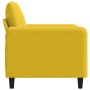 Sillón de terciopelo amarillo 60 cm en Sofás | Comprar online en Foru.es