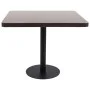 Mesa bistró MDF marrón oscuro 80x80 cm de vidaXL, Mesas de cocina y de comedor - Ref: Foro24-286434, Precio: 153,11 €, Descue...