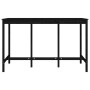 Mesa alta de bar madera maciza de pino negra 180x80x110 cm de vidaXL, Mesas de cocina y de comedor - Ref: Foro24-822166, Prec...