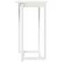 Mesa alta de bar madera maciza de pino blanco 60x60x110 cm de vidaXL, Mesas de cocina y de comedor - Ref: Foro24-822178, Prec...