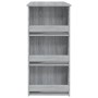 Mesa alta con estante gris Sonoma 102x50x103,5 cm de vidaXL, Mesas de cocina y de comedor - Ref: Foro24-812967, Precio: 77,11...