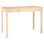 Mesa de comedor madera maciza de pino 110x55x75 cm de vidaXL, Mesas de cocina y de comedor - Ref: Foro24-814249, Precio: 74,2...