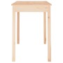 Mesa de comedor madera maciza de pino 110x55x75 cm de vidaXL, Mesas de cocina y de comedor - Ref: Foro24-814249, Precio: 74,2...