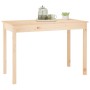 Mesa de comedor madera maciza de pino 110x55x75 cm de vidaXL, Mesas de cocina y de comedor - Ref: Foro24-814249, Precio: 74,2...