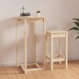 Mesa alta de bar de madera maciza de pino 60x60x110 cm de vidaXL, Mesas de cocina y de comedor - Ref: Foro24-822177, Precio: ...