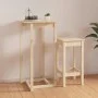 Mesa alta de bar de madera maciza de pino 60x60x110 cm de vidaXL, Mesas de cocina y de comedor - Ref: Foro24-822177, Precio: ...