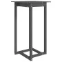 Mesa alta de bar de madera maciza de pino gris 60x60x110 cm de vidaXL, Mesas de cocina y de comedor - Ref: Foro24-822179, Pre...