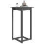 Mesa alta de bar de madera maciza de pino gris 60x60x110 cm de vidaXL, Mesas de cocina y de comedor - Ref: Foro24-822179, Pre...