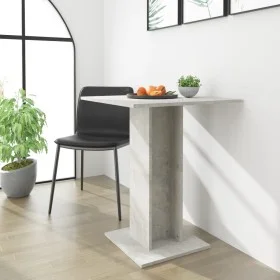 Gray plywood bistro table 60x60x75 cm by vidaXL, Kitchen and dining tables - Ref: Foro24-802106, Price: 48,05 €, Discount: %