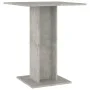 Mesa de bistró de madera contrachapada gris 60x60x75 cm de vidaXL, Mesas de cocina y de comedor - Ref: Foro24-802106, Precio:...