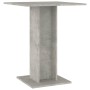 Mesa de bistró de madera contrachapada gris 60x60x75 cm de vidaXL, Mesas de cocina y de comedor - Ref: Foro24-802106, Precio:...
