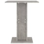 Mesa de bistró de madera contrachapada gris 60x60x75 cm de vidaXL, Mesas de cocina y de comedor - Ref: Foro24-802106, Precio:...
