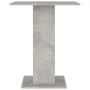 Mesa de bistró de madera contrachapada gris 60x60x75 cm de vidaXL, Mesas de cocina y de comedor - Ref: Foro24-802106, Precio:...