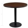 Mesa de bistró MDF marrón oscuro 80 cm de vidaXL, Mesas de cocina y de comedor - Ref: Foro24-286425, Precio: 153,59 €, Descue...