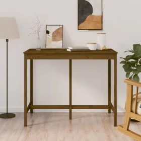 Stehtisch massives Kiefernholz honigbraun 140x80x110cm von vidaXL, Küchen- und Esstische - Ref: Foro24-822160, Preis: 178,38 ...