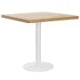 Mesa de bistró MDF marrón claro 80x80 cm de vidaXL, Mesas de cocina y de comedor - Ref: Foro24-286432, Precio: 177,86 €, Desc...