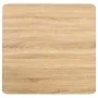 Mesa de bistró MDF marrón claro 80x80 cm de vidaXL, Mesas de cocina y de comedor - Ref: Foro24-286432, Precio: 177,86 €, Desc...